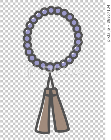 数珠 86957134