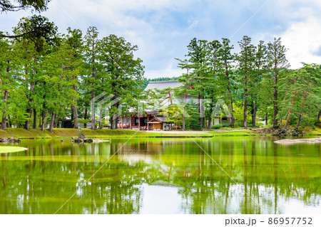 岩手県平泉町 毛越寺 ~大泉が池~ 岩手県平泉町 毛越寺 ~大泉が池~ 86957752