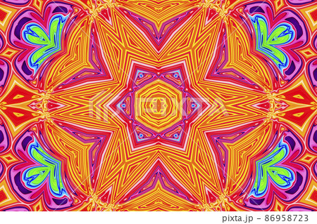 Bright background with abstract colorful pattern Bright background with abstract colorful pattern 86958723