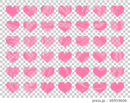 心粉紅色 心粉紅色 86959606