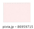 blank pink note paper background 86959715