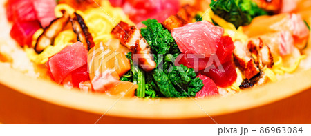 ちらし寿司　ひな祭り　節句　春　【 3月 の イメージ 】 86963084