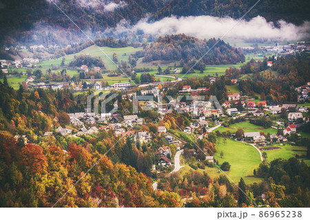 Autumn landscape in Slovenia Autumn landscape in Slovenia 86965238