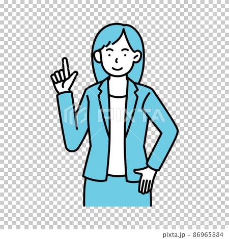 適合女性指點姿勢 86965884