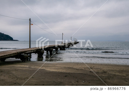 千葉県南房総市の原岡桟橋 千葉県南房総市の原岡桟橋 86966776