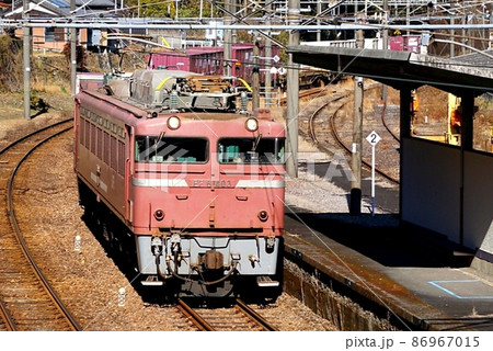 JR貨物EF81 403交直両用電気機関車　日豊本線　貨物列車 86967015
