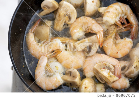 アヒージョ ゲレンデでキャンプ飯 アヒージョ ゲレンデでキャンプ飯 86967075