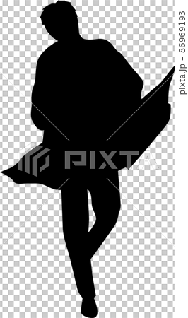 Men's cool suit silhouette 2 Men's cool suit silhouette 2 86969193