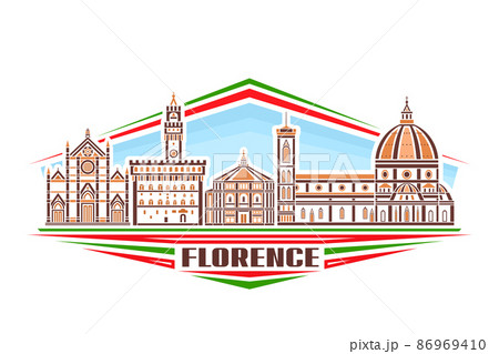 Vector illustration of Florence 86969410
