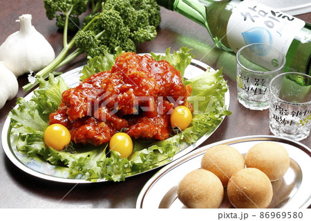 ヤンニョムチキン 86969580