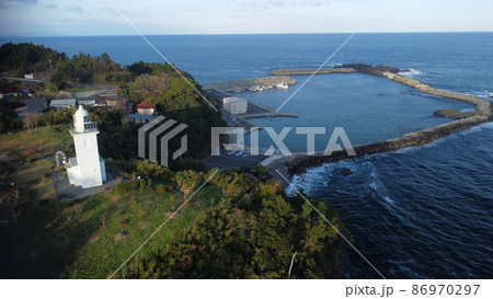 大須崎灯台 空撮 大須崎灯台 空撮 86970297