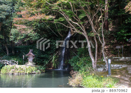 出雲大社 北島國造館 竜虎の庭 心字池 亀の尾の滝 出雲大社 北島國造館 竜虎の庭 心字池 亀の尾の滝 86970962