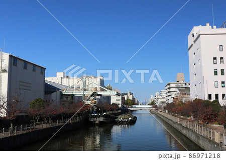 城北川の風景 86971218
