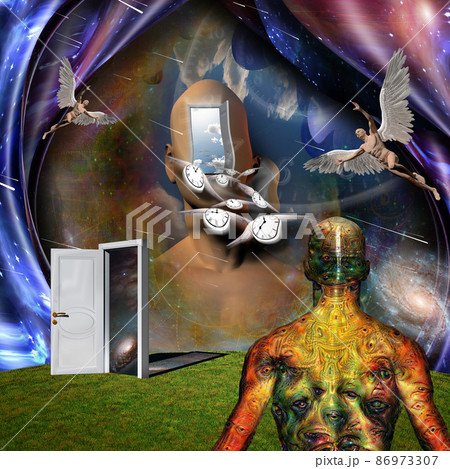 Angels and Flow of time Angels and Flow of time 86973307