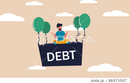 Hard debt business and employee finance recession. Stone credit and problem money salary vector illustration concept. Trouble people with loss loan and character unemployed. Risk poor office economy Hard debt business and employee finance recession. Stone credit and problem money salary vector illustration concept. Trouble people with loss loan and character unemployed. Risk poor office economy 86975007