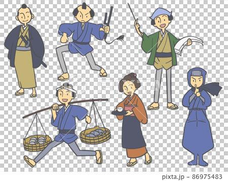 時代劇セット 86975483