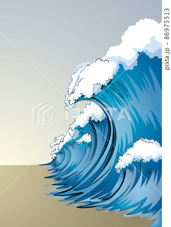 660 Drawing Of A Tsunami Stock Photos Pictures  RoyaltyFree Images   iStock