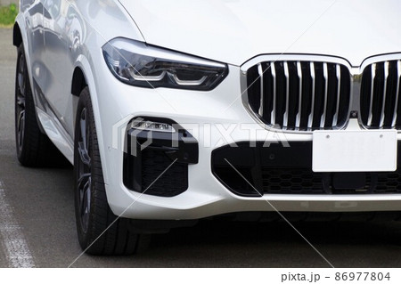 輸入車イメージ BMW X5のフロントマスク 輸入車イメージ BMW X5のフロントマスク 86977804