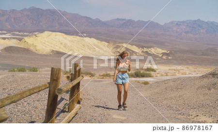 Woman in Death Valley 86978167