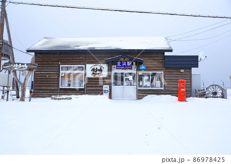 雪の北浜駅 86978425
