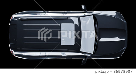 black SUV isolated on blsck background 3d model black SUV isolated on blsck background 3d model 86978907