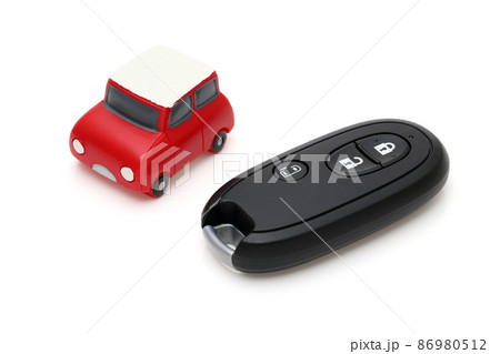 スマートキーと車 86980512