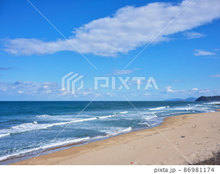 鳥取県 浜村海岸 鳥取県 浜村海岸 86981174