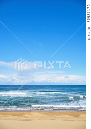 鳥取県　浜村海岸 86981179