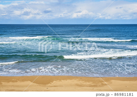 鳥取県　浜村海岸 86981181