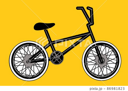 マウンテンバイク5のイラスト素材