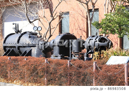 水元揚水場でつかわれていたポンプ 東京都葛飾区 水元公園 水元揚水場でつかわれていたポンプ 東京都葛飾区 水元公園 86983508