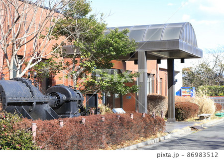 水元揚水場でつかわれていたポンプ 東京都葛飾区 水元公園 水元揚水場でつかわれていたポンプ 東京都葛飾区 水元公園 86983512