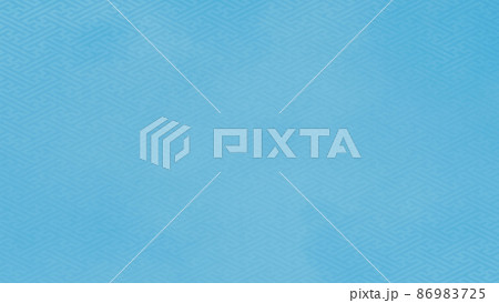 和柄をあしらったアブストラクト背景デザイン 86983725