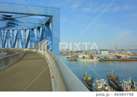 千歳橋と港 86984798