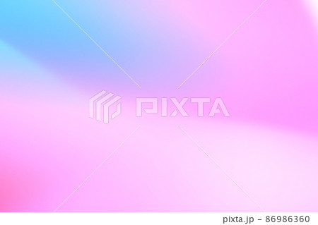 ピンク色系抽象的背景　ピンク色と青色系の組み合わせ　ふんわりとした 86986360