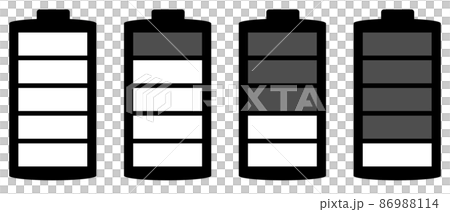 Battery mark that displays the remaining battery level 86988114