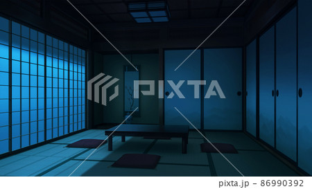 和室_夜_消灯 和室_夜_消灯 86990392