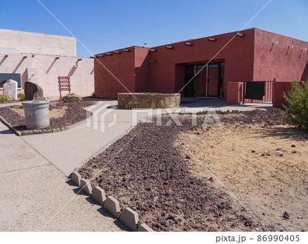 米アリゾナ州・セカンドメサにあるホピ文化センター 86990405