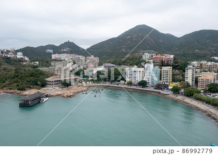 Stanley Bay, the south of Hong Kong island  2 Feb 2022 86992779