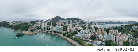 Stanley Bay, the south of Hong Kong island  2 Feb 2022 86992783