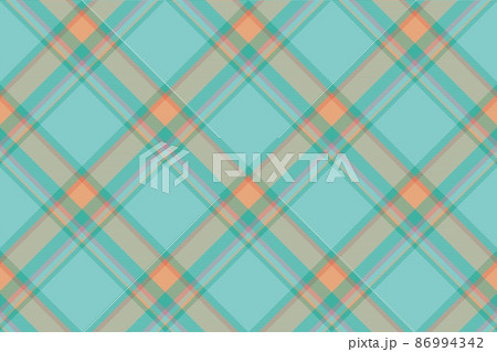 Tartan plaid background, diagonal check seamless pattern. Vector fabric texture for textile print, wrapping paper, gift card, wallpaper. Tartan plaid background, diagonal check seamless pattern. Vector fabric texture for textile print, wrapping paper, gift card, wallpaper. 86994342