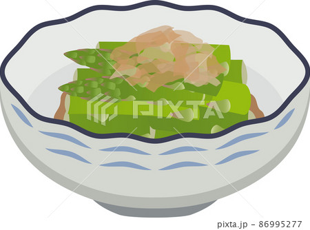 和風小鉢　アスパラおひたし 86995277