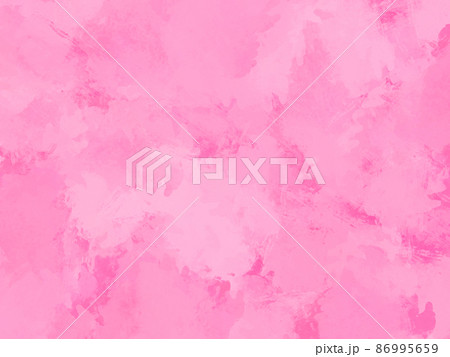 荒い塗りの背景・ピンク 86995659