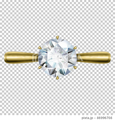 April birthstone, jewel, diamond gold ring, ring, raster material 86996708