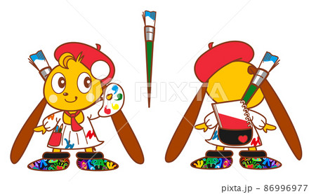 B,絵描きマスコットキャラ,001 86996977