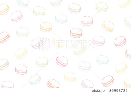 マカロン　模様 86998722
