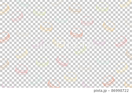 マカロン　模様 86998722