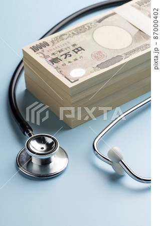 聴診器とお金（医療費） 87000402