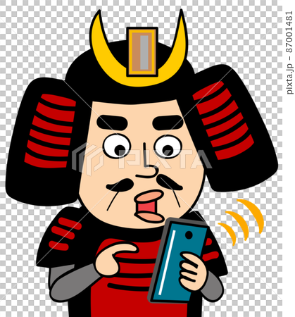 精通智能手機的大鬍子武士 87001481