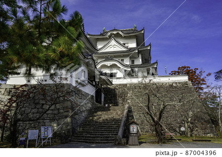伊賀上野城　天守閣　三重県伊賀市 87004396